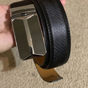 Mens Belt,Bulliant Designer Click Genuine Leather Ratchet Belt Men, Size 36-42