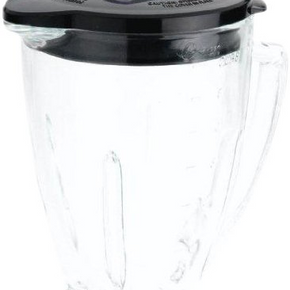 Oster BLSTAJ-CB Blender 6 Cup Glass Jar Black Lid