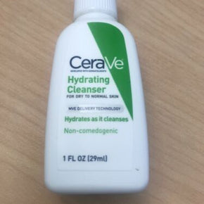 CeraVe Hydrating Cleanser 1 oz/29 ml Travel Size NEW