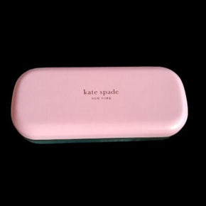 Kate Spade New York Reading Sun Eye Glasses Case Pink/Green Bottom. New