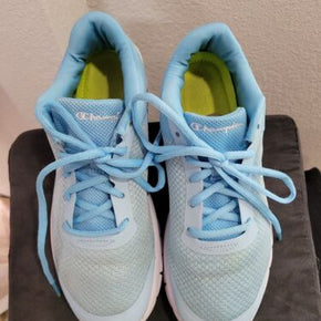 "Champion" Baby Blue Sneakers. 9 W