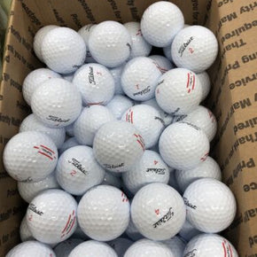 6 Dozen Titleist TruFeel Golf Balls - White - Mint