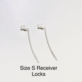 Siemens/Signia/Rexton/Miracle-Ear Hearing Aid (RIC) ( S )Receiver Lock- 2 Pack