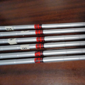 KBS Tour 90 Satin Iron Shaft Pulls. 6i-PW, AW. Regular Flex. Excellent.