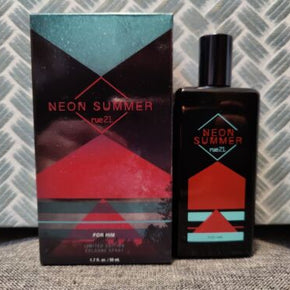 Rue 21 NEON SUMMER Spray Cologne For Men RARE & DISCONTINUED 1.7 oz Bottle NEW!