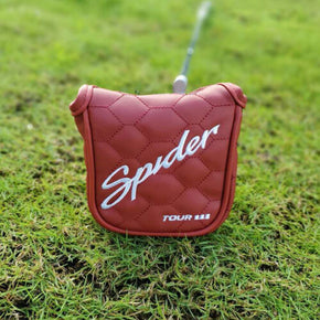 Heel Shaft Big Square Mallet Putter Cover Headcover Fit Taylormade Spider / Color Red