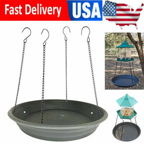 Bird Feeder seed Catcher Tray Platform Hanging Tray Outdoors Backyard Garden USA