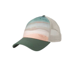 PRANA CLOTHING 299091 Peacock Landscape La Viva Trucker Hat, 1 EA