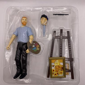 Vincent Van Gogh Action Figure by Accoutrements With Accessories