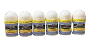 6 SPF 15 Vanilla Mint Ora Labs Essential Extra Moisture Mini Lip Balm bb 7-21
