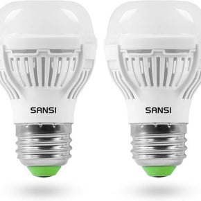 SANSI 60W Equiv A15 LED Light Bulbs 9W 900Lumens 5000K Daylight Lamp 2/4/6PACK / Options 9W 5000K A15 -- 2packs