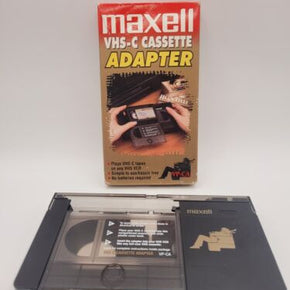 Maxwell VHS-C Cassette VCR Adapter VP-CA TESTED Home Videos Tape