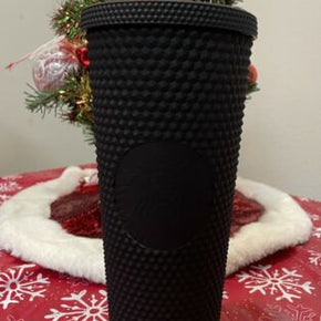 Starbucks LIMITED EDITION 24 oz Matte Black Studded Tumbler Cup 2021. Brand New.