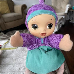 Baby Alive Love My Blankie Baby Doll 10 inch Purple PJs Soft Lovey Hasbro 2017