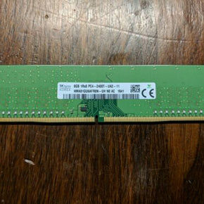 SK Hynix 8gb 1Rx8 PC4-2400T desktop memory