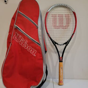 Wilson Federer Zen Tennis Racket 4 1/4 L2 with Case Bag