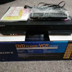 SONY SLV-D380P DVD/VCR Combo VHS Recorder Player with RCA Cables/Remote/Manual