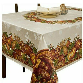 Thanksgiving Table Cloth Benson Miller Dinner Family Holidays Party