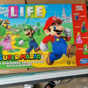 The Game of Life SUPER MARIO Limited Edition Family Board Game NEW 2021 RARE