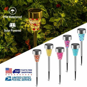 Solar Light Outdoor Garden Light Landscape Pathway Light LED for Patio Yard/Lawn / Qty 12pcs