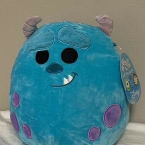 Disney Squishmallow 10" Sulley Sully Monsters Inc KellyToy Plush New NWT Blue