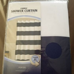 Maytex Porter Fabric Shower Curtain (70" x 72")