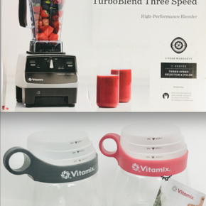 Vitamix TurboBlend 3 Speed C-Series 64oz + Cookbook + More OB Free Shipping