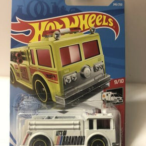 CUSTOM HOT WHEELS LETS GO BRANDON! TRUMP 2024 Fire Eater Fire Truck #1