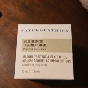 NATUROPATHICA -MOSS BLEMISH TREATMENT MASK CLARIFY N REBALANCE. 1.7OZ NIB