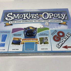 Smokies-Opoly Smokies Opoly Monopoly Board Game Late For The Sky Sealed Free SnH