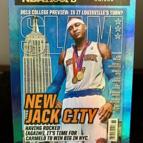 2020-21 NBA Hoops Carmelo Anthony Slam Magazine Holo Foil SSP #3 New York Knicks