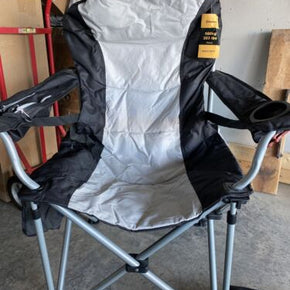 KingCamp Oversized Heavy Duty Padded Outdoor Camping Folding Chair with Lumbar