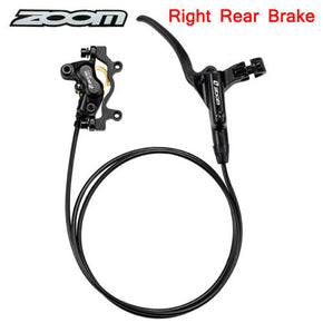 ZOOM 4-Piston Caliper Hydraulic Disc Brake Lever Set Front Rear 160mm Bike Rotor / Position Right Rear Only