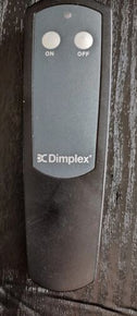 Dimplex 47-1010-T On Off Remote Control for Electric Fireplace EUC