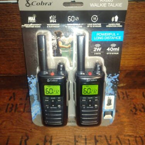 Cobra RX685 Rugged Waterproof & Dustproof with up to 40-Mile Range Walkie Talkie