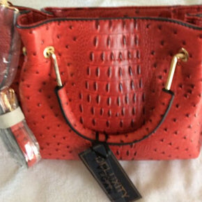 NWT DELUXITY VEGAN CROSS BODY PURSE