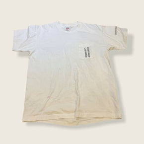 Vintage 90s Chrome Hearts Men's Pocket T Shirt Size M White