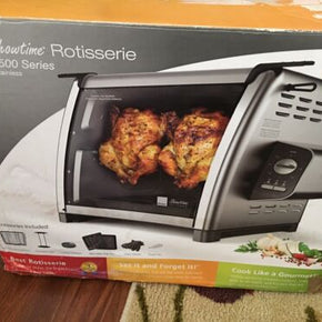 NEW Ronco Showtime 5500 Rotisserie Oven