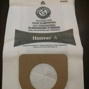 7 New Hoover "Type A" Arm & Hammer Vacuum Bags Odor Eliminating Premium Allergen