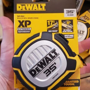 DeWALT XP EXTENDED PERFORMANCE 35 FT X 1-1/4 INCH TAPE MEASURE DWHT36235