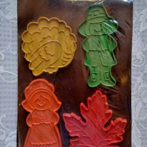 Vintage Hallmark Thanksgiving Cookie Cutters 1970's NIP