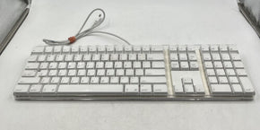 Apple Mac White USB Wired Keyboard Mouse iMAC G3 G4 G5 eMAC A1048 M5769