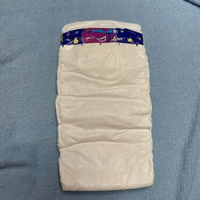 One (1) Luvs Size 6 Vintage Diapers-Plastic Barney