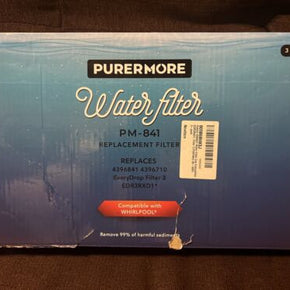 Purermore Water FIlter PM-841 Replacement Filter 3 Pack