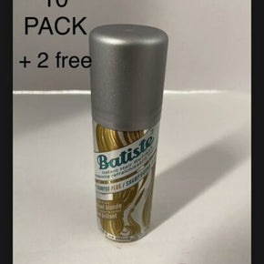 Batiste Dry Shampoo - Brilliant Blonde - Mini 1.6 fl oz (50 ml) 12 Packs