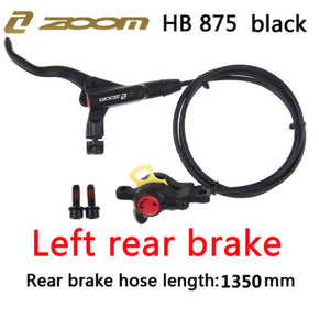 ZOOM HB875 MTB Hydraulic Disc Brake Front Rear 160mm Oil Bicycle Brakes Caliper / Position Left Rear