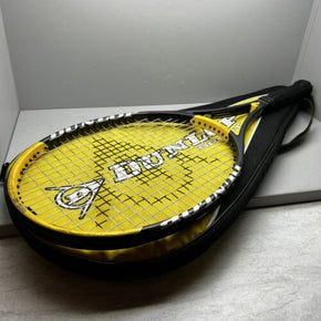 Dunlop 200G Tour Specifications Hotmelt Tennis Racquet W/case Yellow Black