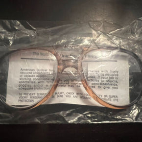 AMERICAN OPTICAL VINTAGE  Flexi-fit 5-1/2 AO SAFETY EYEGLASS SEALED! NIP