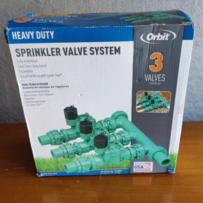 Orbit 57253 3-Valve Heavy Duty Preassembled Manifold - New in Box