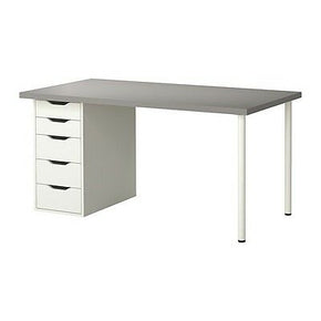 IKEA LINNMON / ALEX Table ***DIFFERENT COLORS*** / Color Gray/White